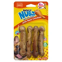 Nylabone Small Chicken Nubz Dog Chew Treats 4-count