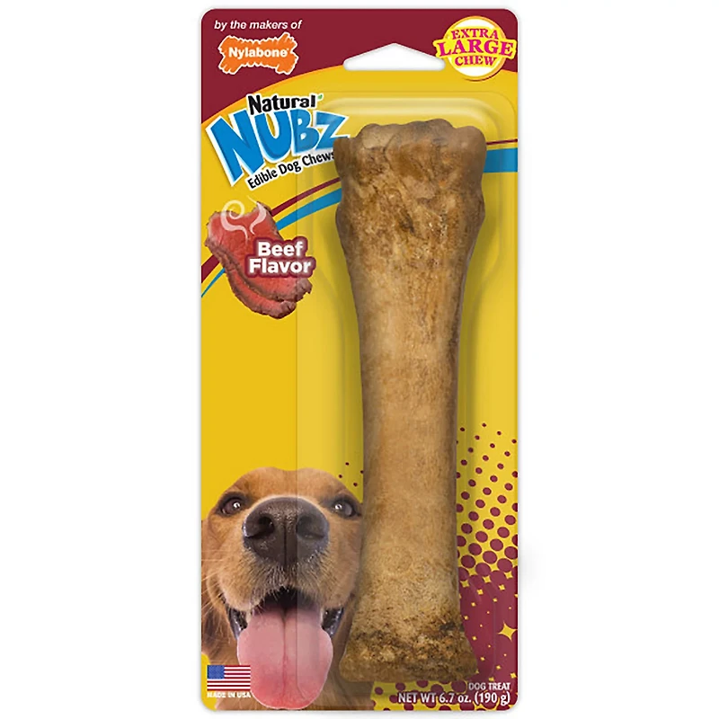 Nylabone X-Large Beef Nubz Dog Chew Treat