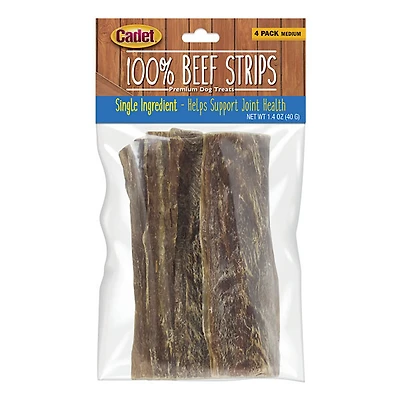 Cadet Real Beef Strips 4-count