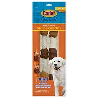 Cadet Gourmet Beef Hide Shish Kabob Dog Treats 2-count
