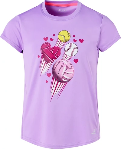 BCG Girls’ Training Turbo Flying Sports T-Shirt