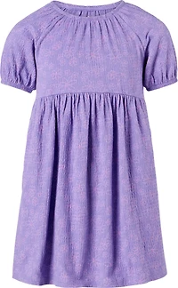 BCG Girls' Puff Sleeve Printed Dress