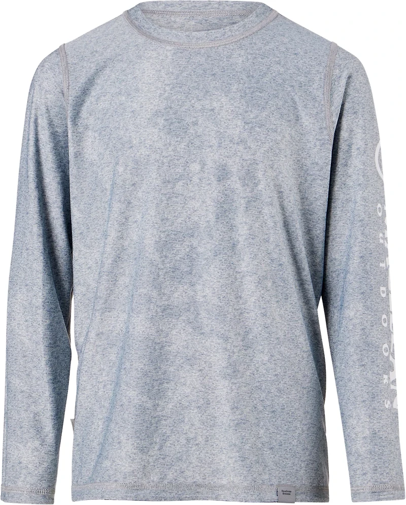 Magellan Outdoors Boys' RT Breeze Reversible Crew Long Sleeve T-shirt