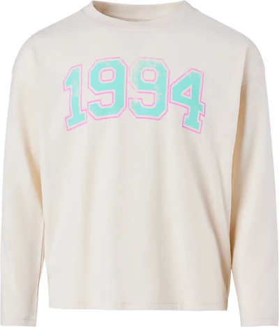 BCG Girls' Drop Shoulder Long Sleeve Graphic T-shirt