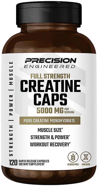 Precision Engineered Creatine 1000mg Capsules 120-count