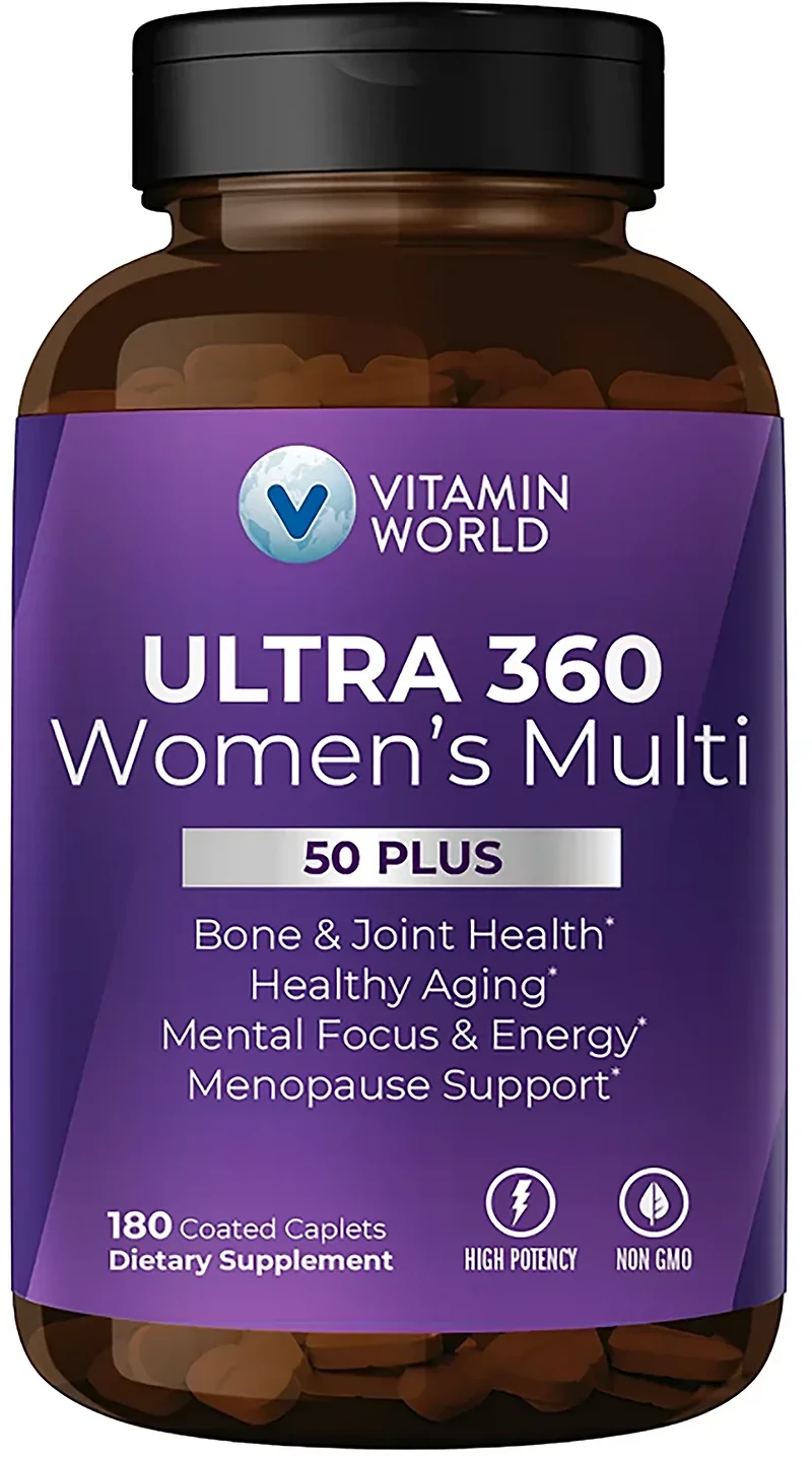 Vitamin World ULTRA 360 Women's 50+ Multivitamin