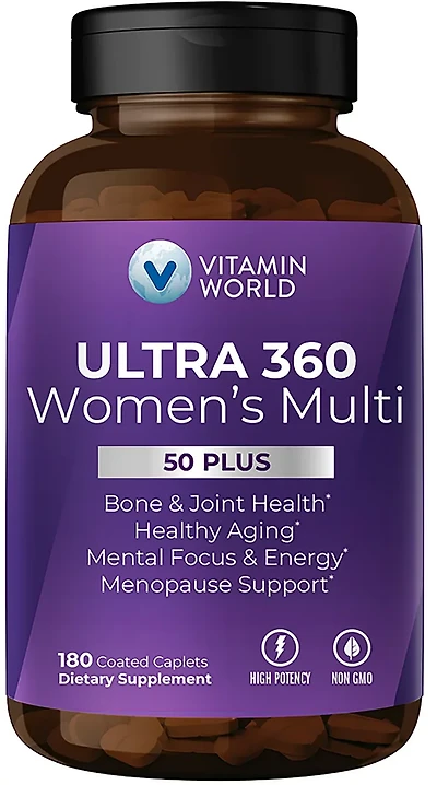 Vitamin World ULTRA 360 Women's 50+ Multivitamin
