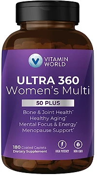 Vitamin World ULTRA 360 Women's 50+ Multivitamin