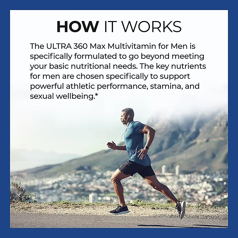 Vitamin World ULTRA 360 Men's Multivitamin Max
