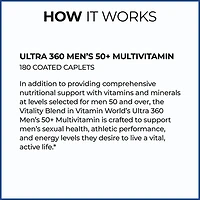 Vitamin World ULTRA 360 Men's 50+ Multivitamin