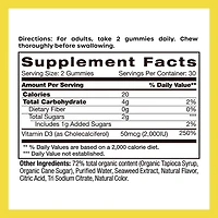 Vitamin World D Light Gummy 60-count