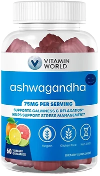 Vitamin World Ashwagandha Gummies 60-count
