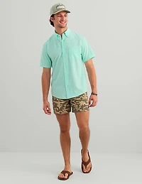 Huk Men's Kona Solid Button-Down Shirt