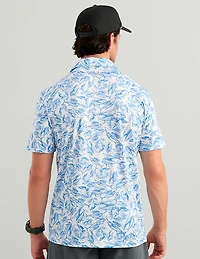 Huk Men's KC Pursuit Printed Polo Shirt