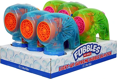 Little Kids Fubbles Supreme No Spill Bubbles Blaster