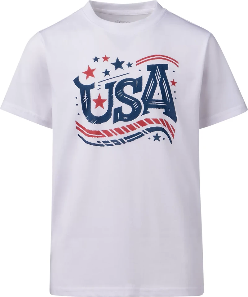 BCG Boys' Cotton Graphic Short Sleeve T-Shirt
