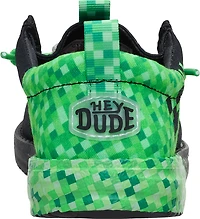 HEYDUDE Kids' Wally Minecraft Creeper Shoes