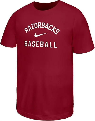 Nike Boys' University of Arkansas Team Baseball Core Graphic T-shirt
