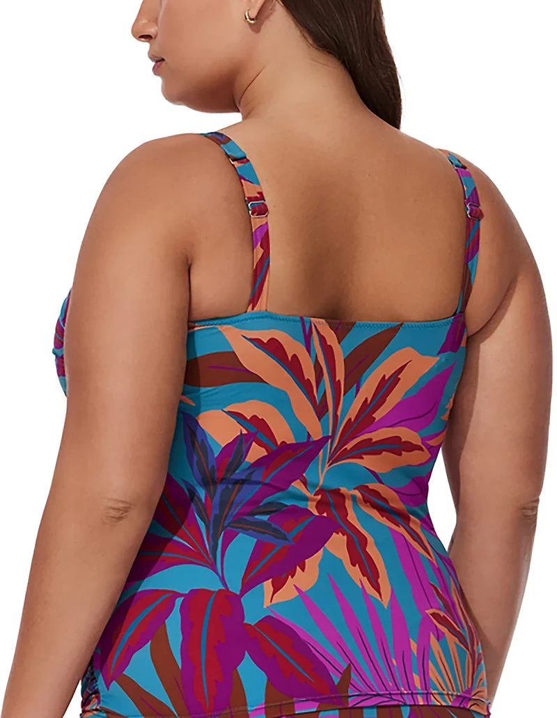 Gottex Women's Plantopia Plus Tankini Top