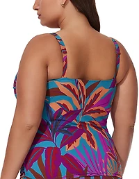Gottex Women's Plantopia Plus Tankini Top