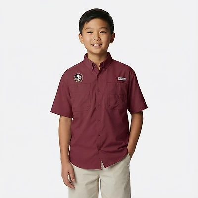 Columbia Sportswear Men's Florida State University Tamiami Short Sleeve Fishing T-shirt