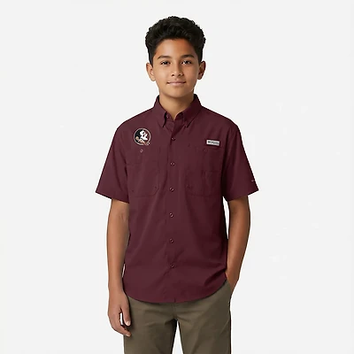 Columbia Sportswear Men's Florida State University Tamiami Short Sleeve Fishing T-shirt