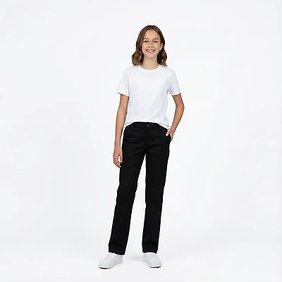French Toast Girls' Straight Leg Twill Pant