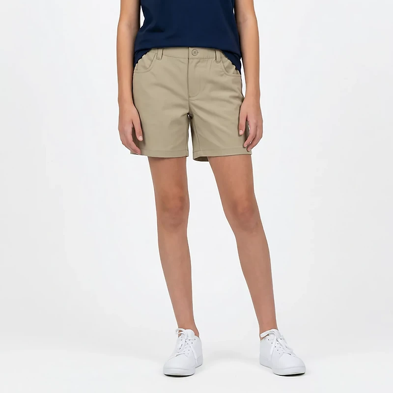 French Toast Girls' Extended Sizing Pull-On Short