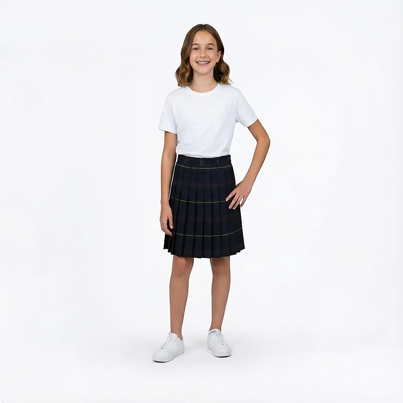 French Toast Girls' Plaid Pleated Skirt