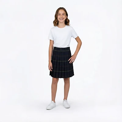 French Toast Girls' Plaid Pleated Skirt