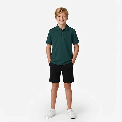 French Toast @School Boys' Pique Polo Shirt