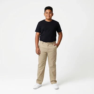 French Toast @School Boys' Relaxed Fit Twill Pants