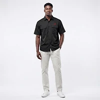 Antigua Men's University of Alabama Game Day Woven Fishing Shirt