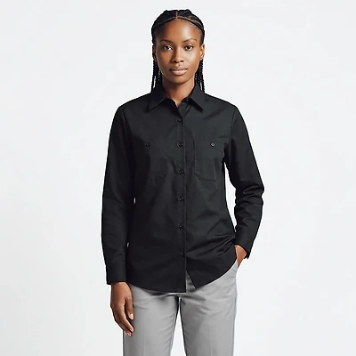 Red Kap Women's Industrial Long Sleeve Work Shirt