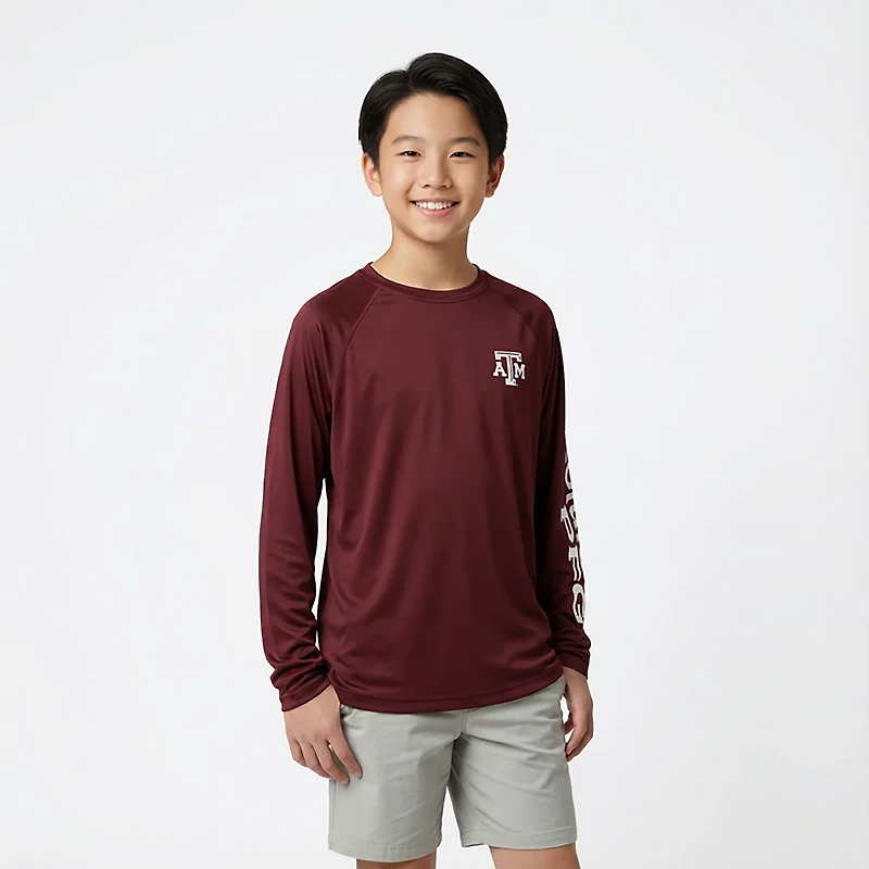 Columbia Sportswear Men's Texas A&M University Terminal Tackle Shirt