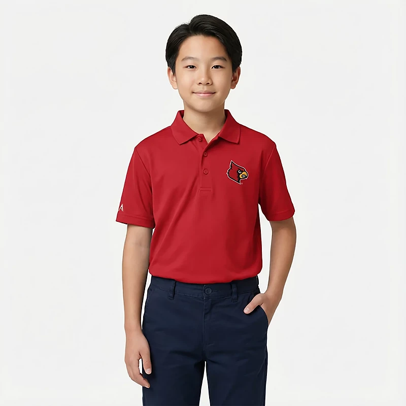 Antigua Men's University of Louisville Legacy Pique Polo Shirt