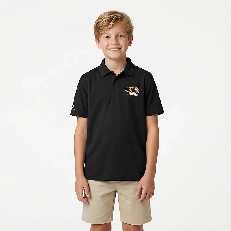 Antigua Men's University of Missouri Legacy Pique Polo Shirt