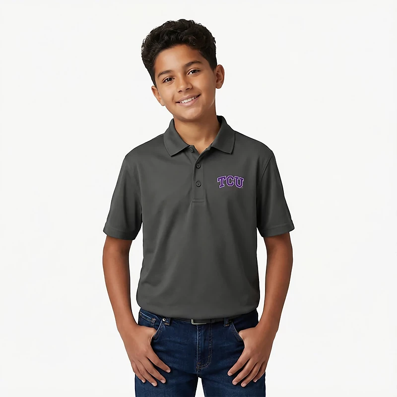 Antigua Men's Texas Christian University Legacy Pique Polo Shirt