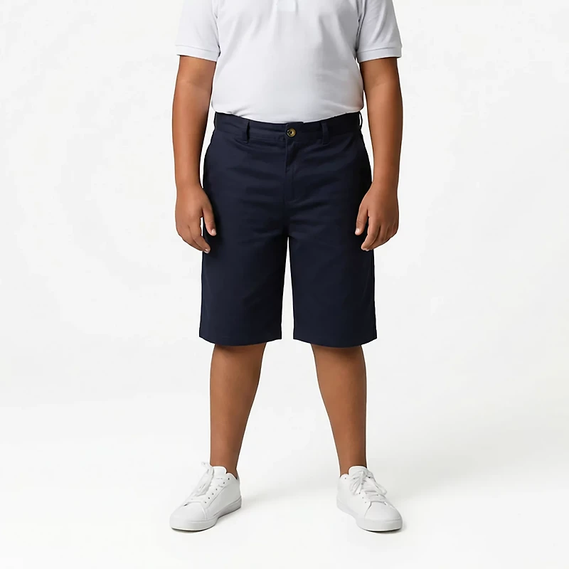 French Toast Boys' Flat Front Shorts 9