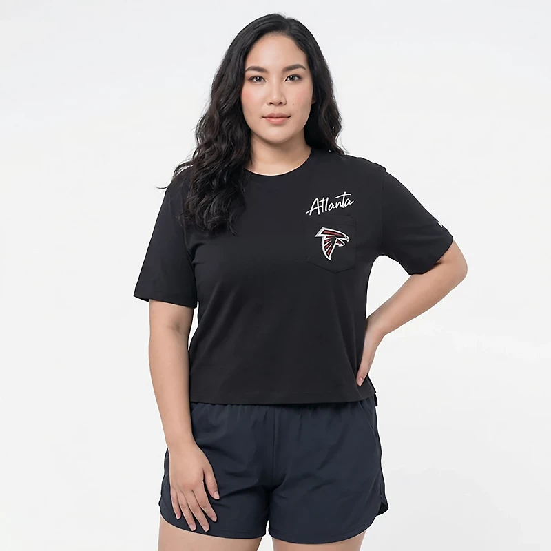 Nike Women's Atlanta Falcons Dri-FIT High Hip Pocket T-shirt