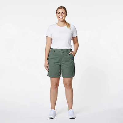 Magellan Outdoors Women's Hickory Canyon Hybrid Bermuda Shorts 7.5