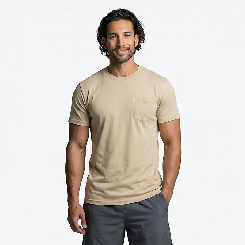 Magellan Outdoors Men's Shore & Line Washed Short Sleeve Pocket T-shirt
