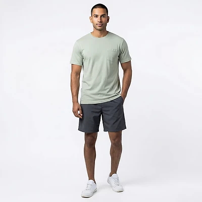 Magellan Outdoors Men's Shore & Line Washed Short Sleeve Pocket T-shirt