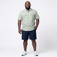 Magellan Outdoors Men's Mardi Gras Micro Print Fishing Shirt