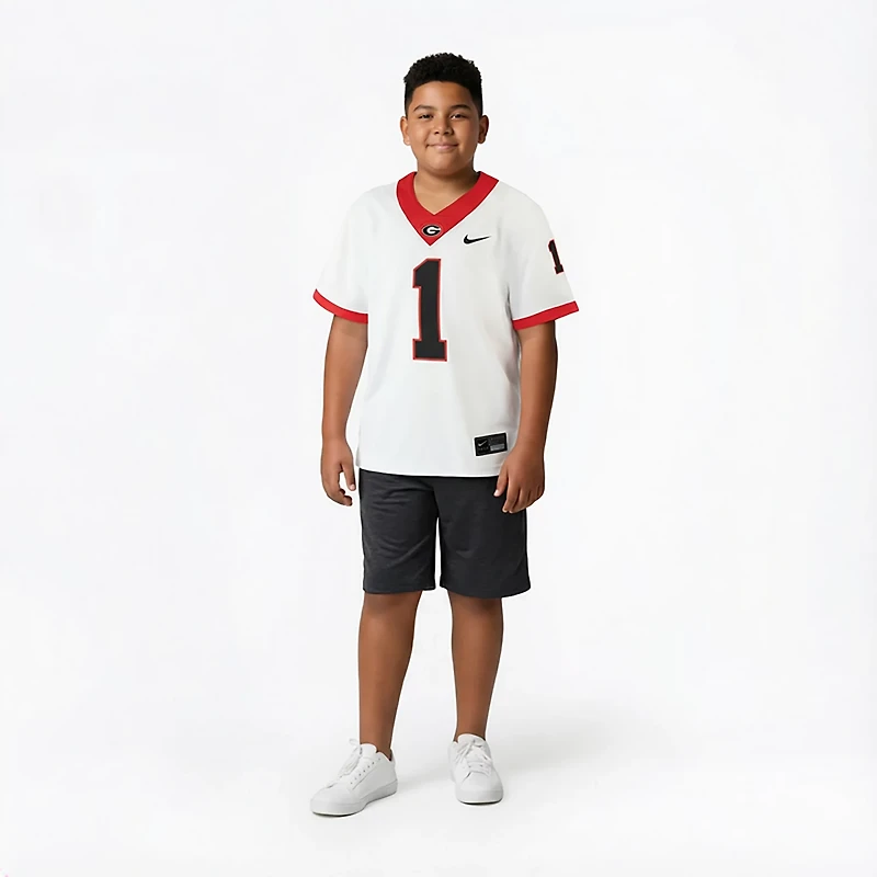 Nike Boys' University of Georgia Untouchable Football Jersey
