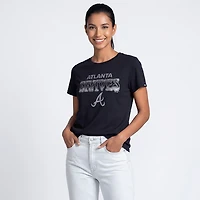 47 Women's Atlanta Braves Dreamer Frankie Short Sleeve T-shirt