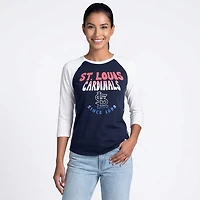 '47 Women's St. Louis Cardinals Harmony Ava Raglan T-shirt