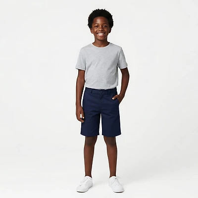 Nautica Boys' 4-7 FF Twill Shorts