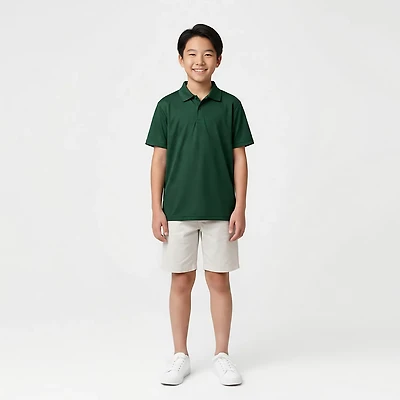 Nautica Boys' 4-7 Performance Short Sleeve Polo Shirt