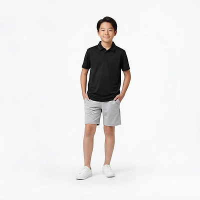 Nautica Boys' 8-20 Performance Stripe Short Sleeve Polo